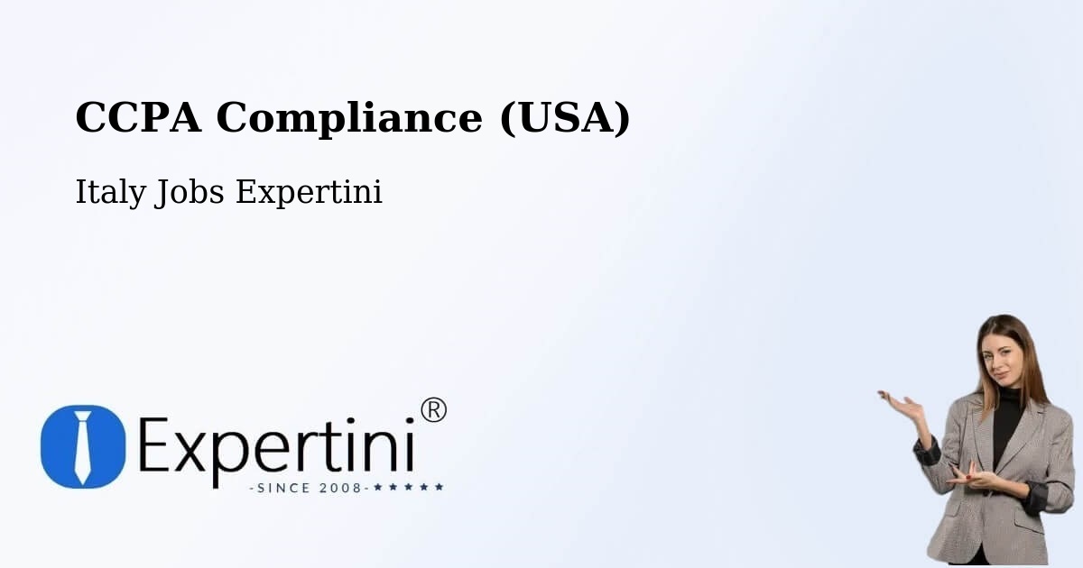 CCPA Privacy Rights & Compliance Notice – Altopascio - Italy Jobs Expertini