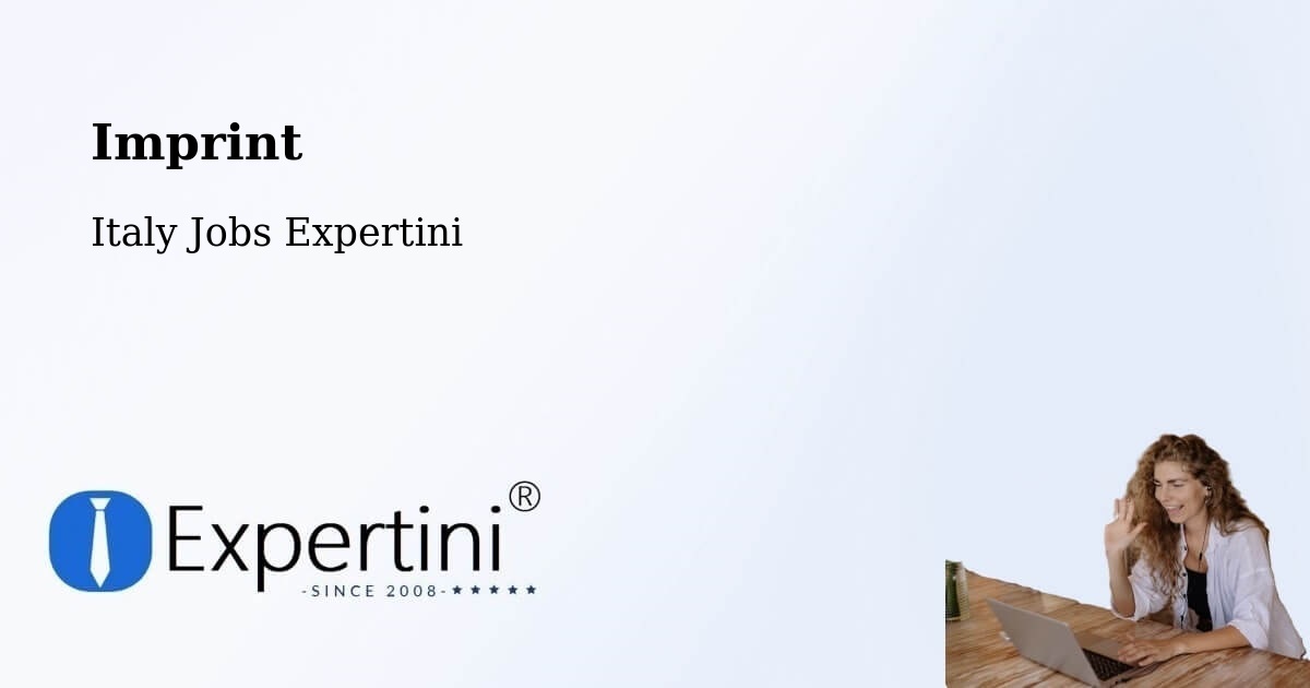 Imprint – Altopascio - Italy Jobs Expertini
