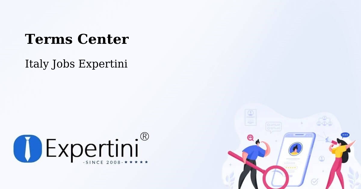 Terms of Service – Altopascio - Italy Jobs Expertini